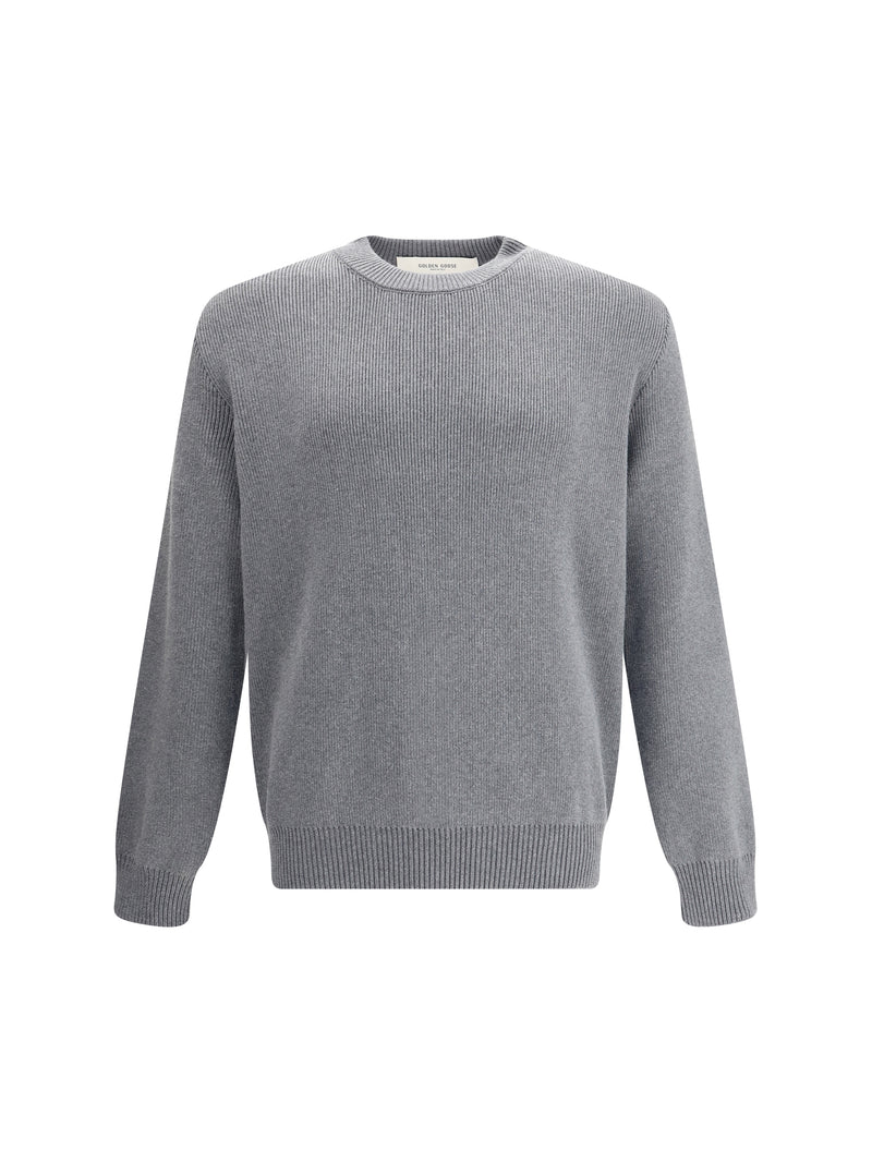 Golden Goose Golden Goose Golden Sweater Dark Grey Melange - World Class Fashion