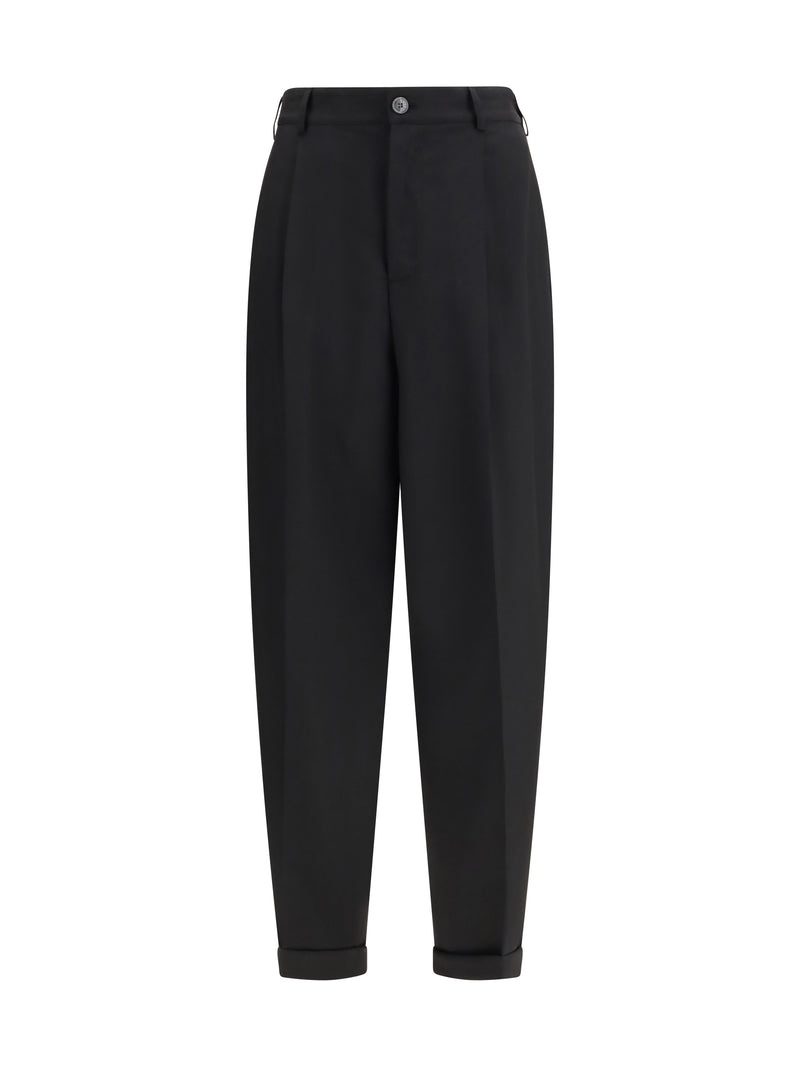 Marni Marni Pleated Pants Black Men - World Class Fashion