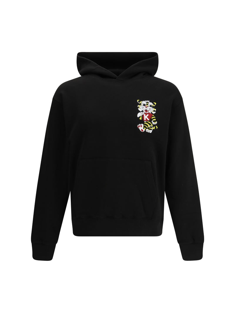 Kenzo Kenzo Cotton Hoodie Wild Tiger Black - World Class Fashion