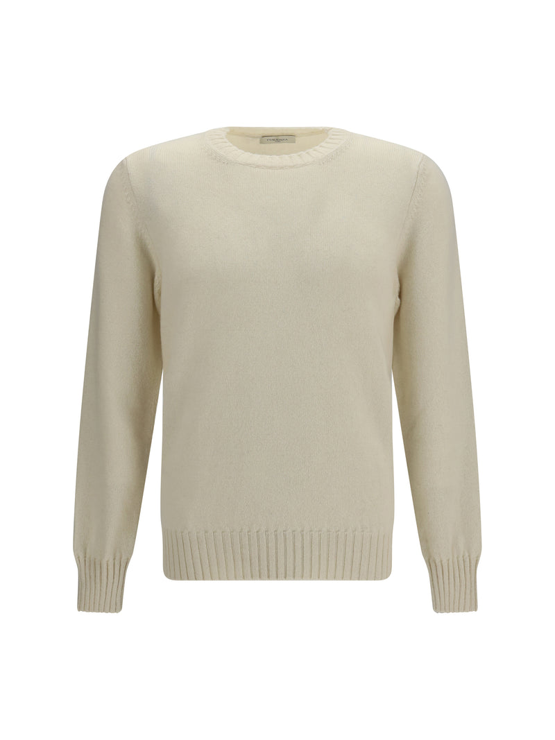 Piacenza Cashmere Piacenza Cashmere Crewneck Sweater Grey Men - World Class Fashion