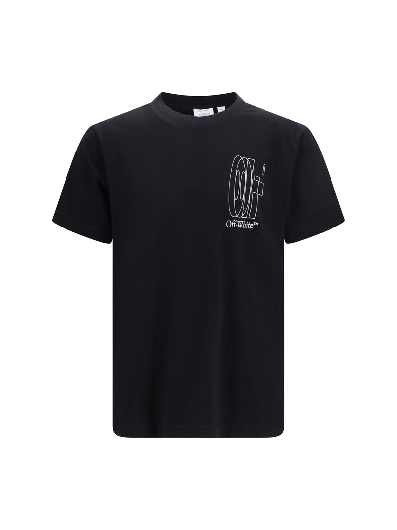 Off-white Off-white Big Double Arrow T-shirt Black - World Class Fashion