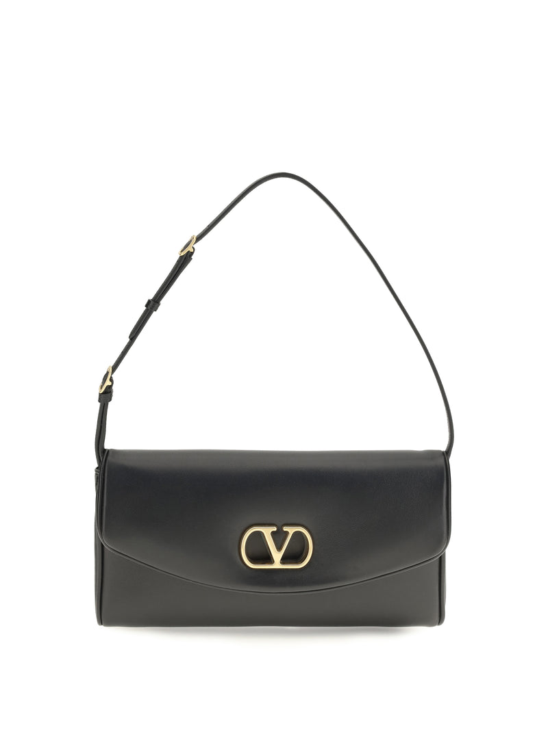 Valentino Garavani Valentino Garavani Devain Leather Shoulder Bag - World Class Fashion