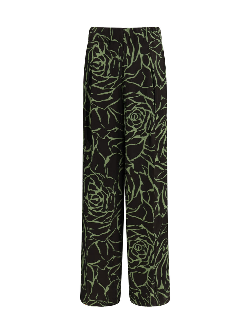 Dries Van Noten Dries Van Noten Wide-leg Pants Black Women - World Class Fashion