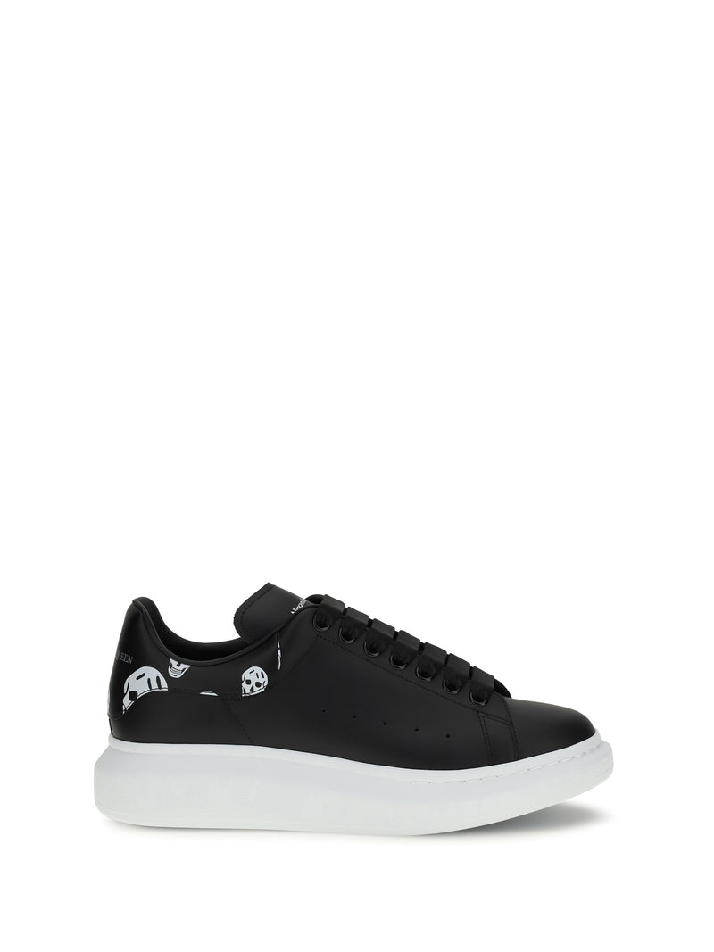 Alexander McQueen Alexander McQueen Oversize Sneakers Black/White - World Class Fashion