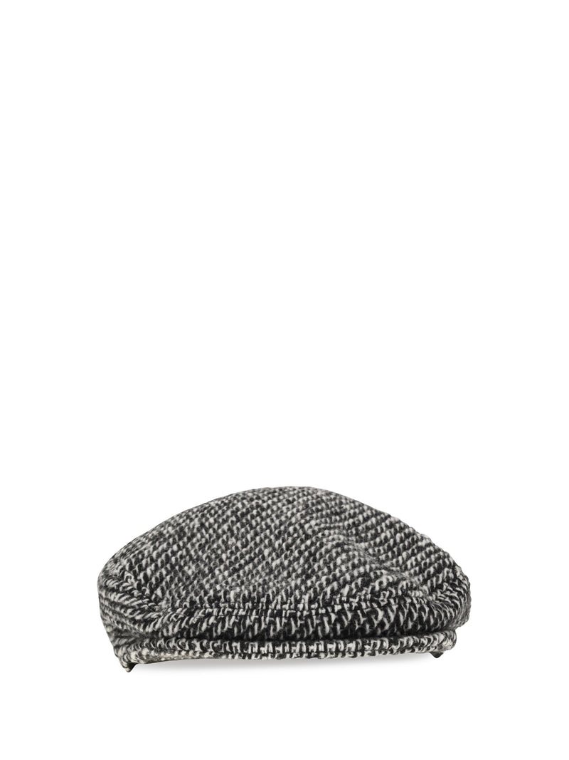 Dolce & Gabbana Dolce & Gabbana Wool-blend Flecked Flat Cap Multicolor - World Class Fashion