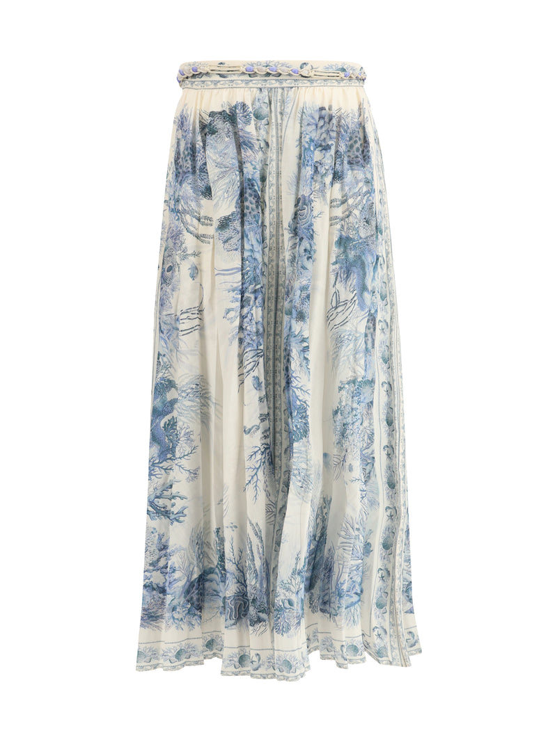 Zimmermann Zimmermann Wanderlust Long Skirt - World Class Fashion
