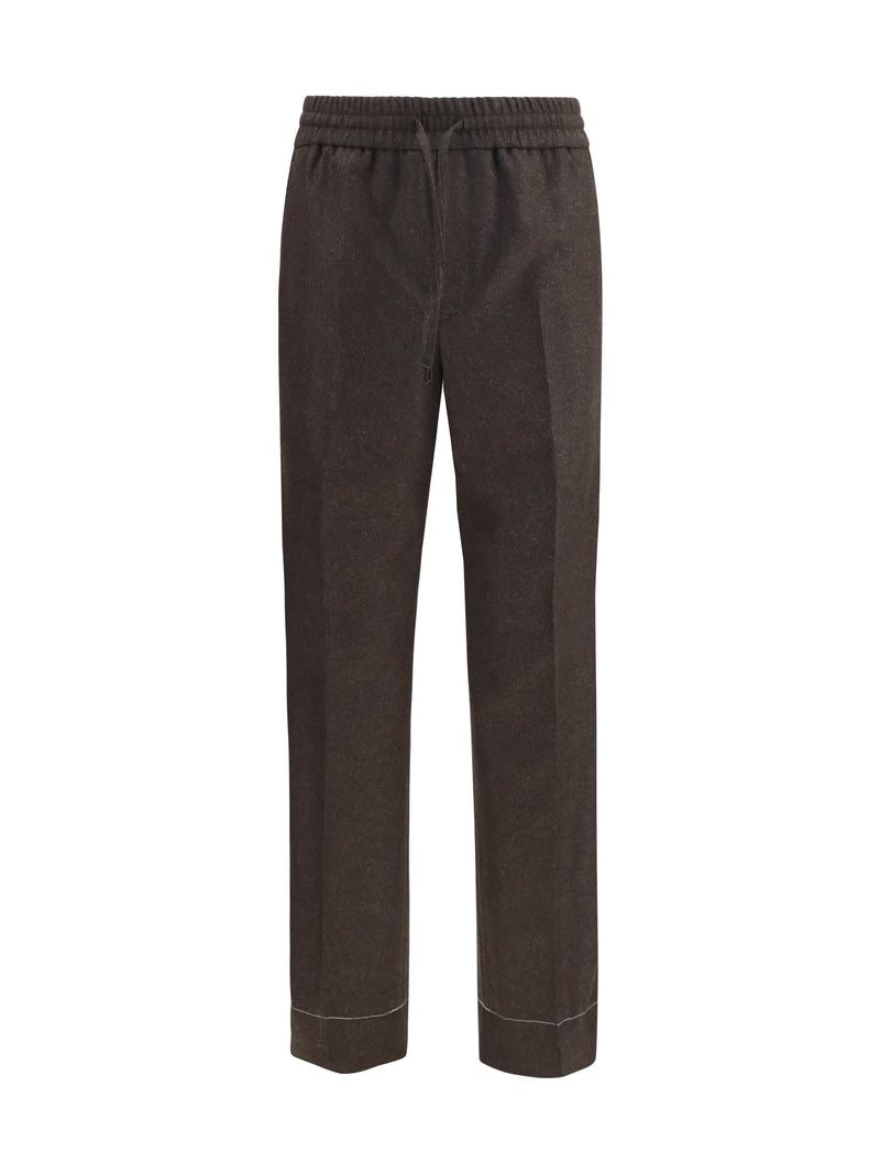 Brioni Brioni Asolo Pants Dark Brown - World Class Fashion