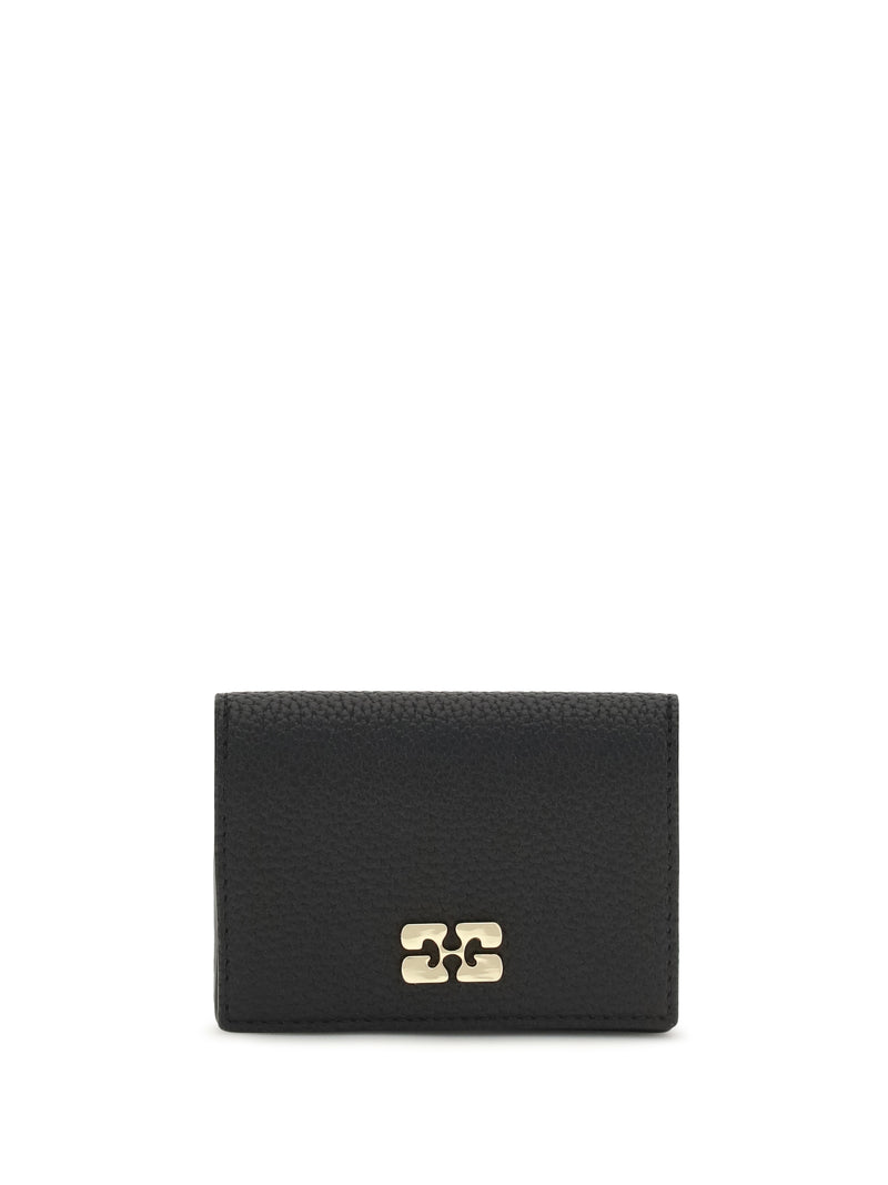 Ganni Ganni Bou Card Holder Black Women - World Class Fashion