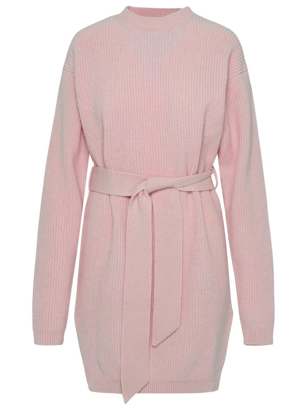 Nanushka Wool Blend Pink Kally Dress