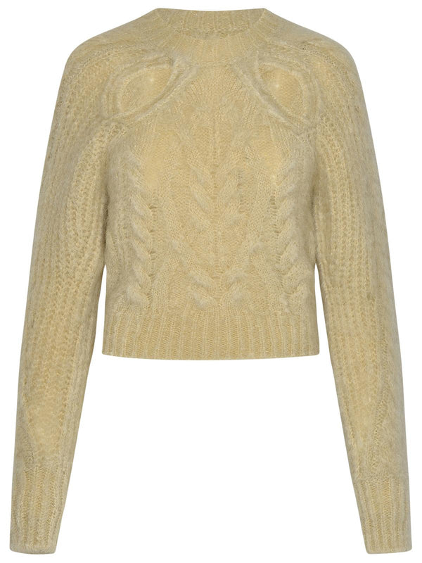 Isabel Marant Paloma Beige Mohair Blend Sweater