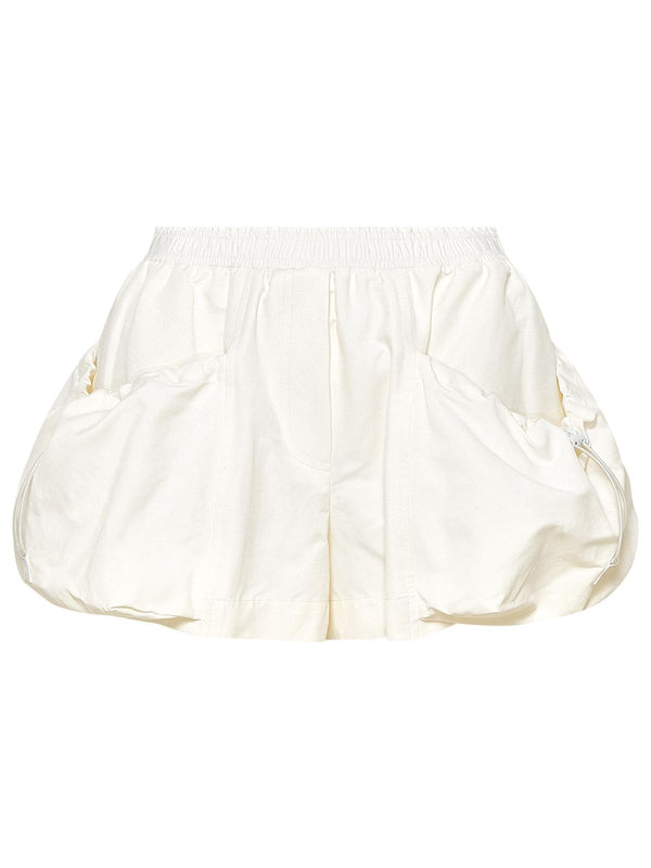 Stella Mccartney Cream Recycled Polyester Shorts