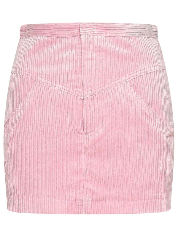 Isabel Marant Melva Pink Polyester Blend Miniskirt