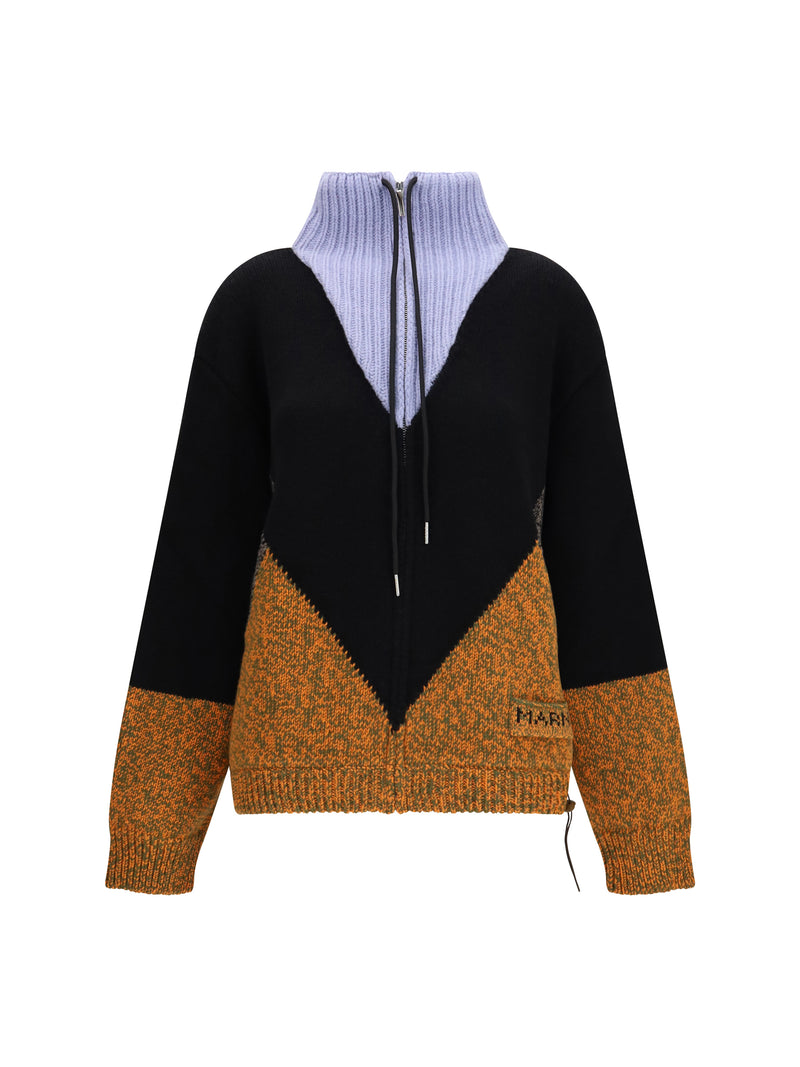 Marni Marni M Wool and Cashmere Jacket Black - World Class Fashion