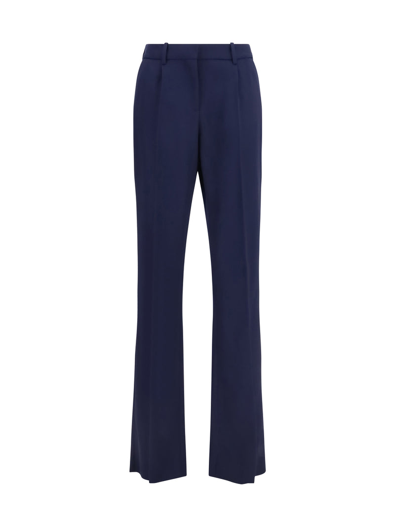 Balenciaga Balenciaga Slim Tailored Pants Navy Women - World Class Fashion