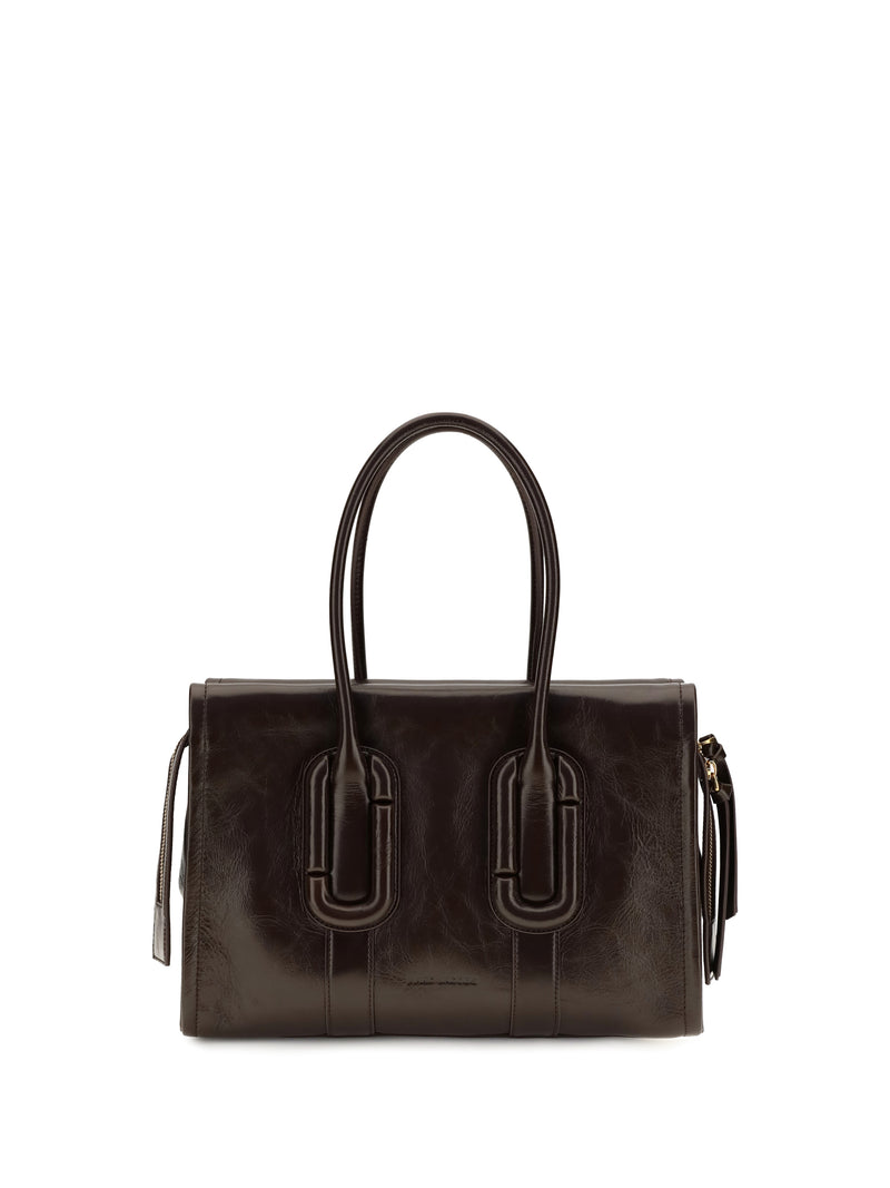 Marc Jacobs Marc Jacobs Babe City Tote Leather Handbag - World Class Fashion