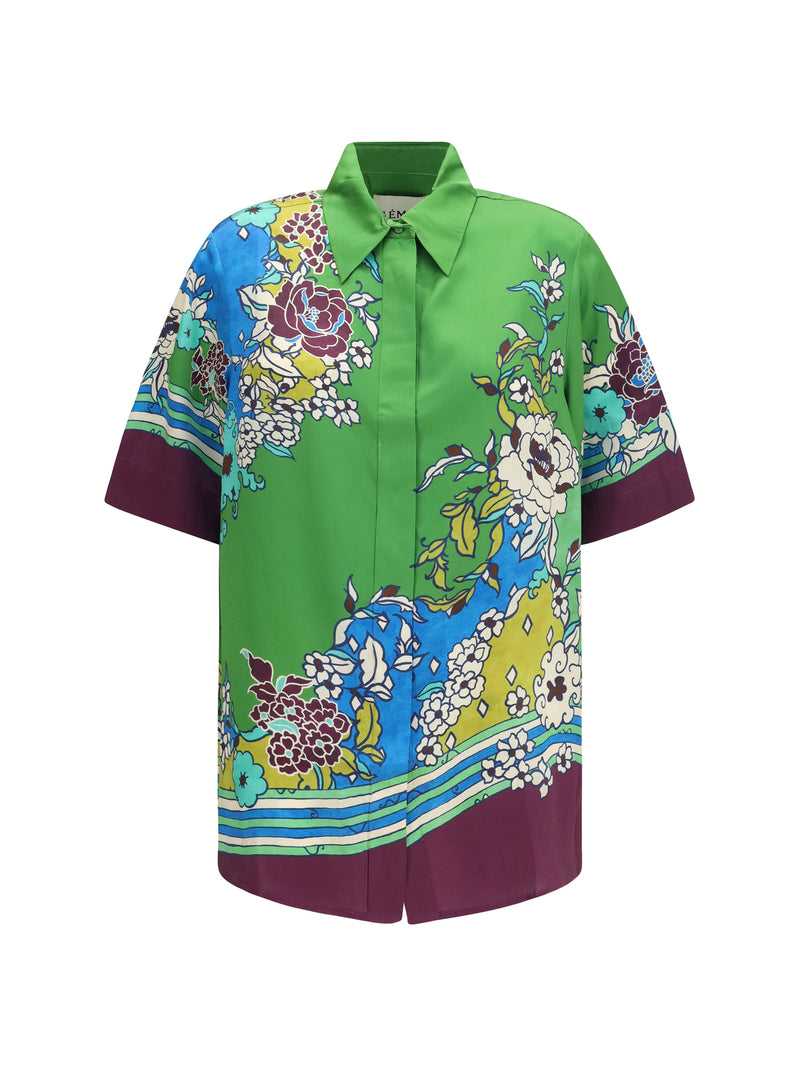 Alemais Alemais Nanci Silk Shirt Multicolor - World Class Fashion