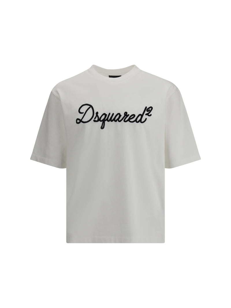 Dsquared2 Dsquared2 Camiseta con logo Blanca Hombre - World Class Fashion