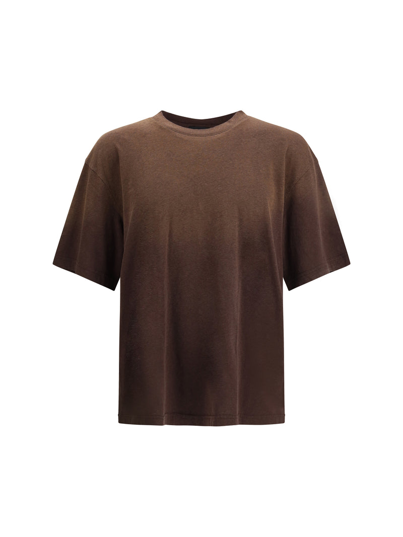 Axel Arigato Axel Arigato Bubble Reverse T-shirt Dark Brown - World Class Fashion
