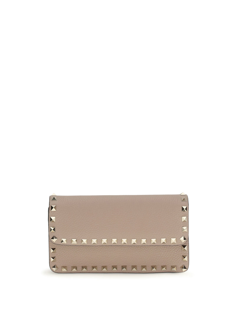 Valentino Garavani Valentino Garavani Rockstud Chain Wallet - World Class Fashion