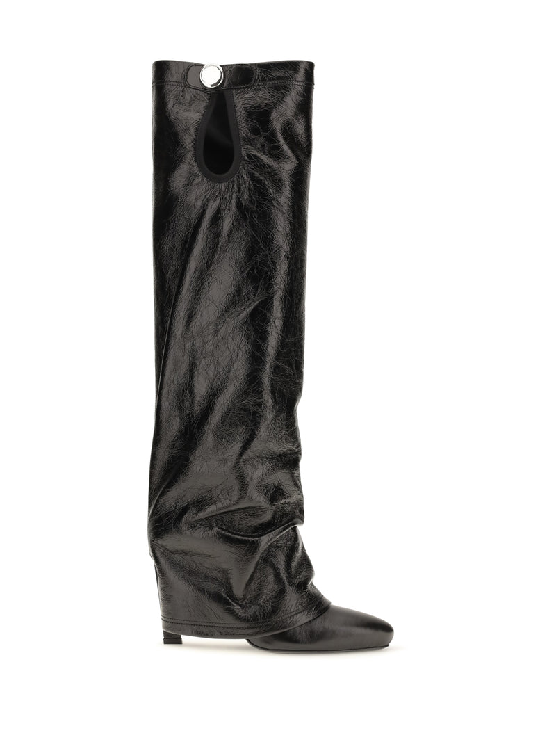 The Attico The Attico Knee-high Eco-leather Boots - World Class Fashion