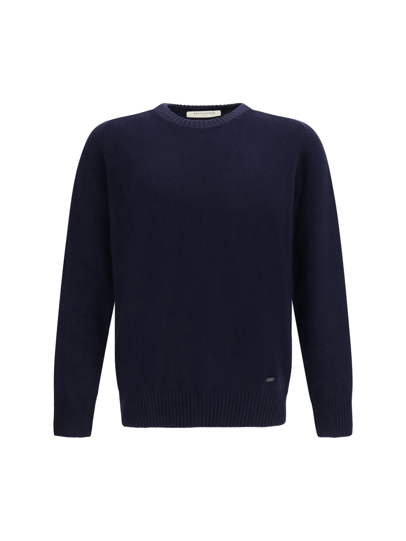 Brooksfield Brooksfield Crewneck Sweater Blue Men - World Class Fashion