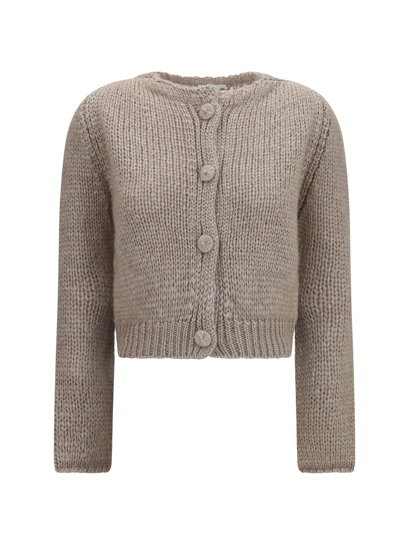 Forte_forte Forte_forte Chunky Knit Cardigan With Buttons - World Class Fashion