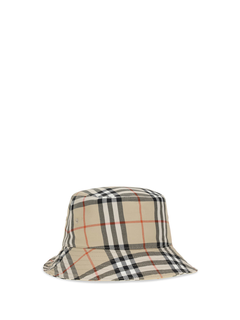 Burberry Burberry Check Cotton Bucket Hat - World Class Fashion