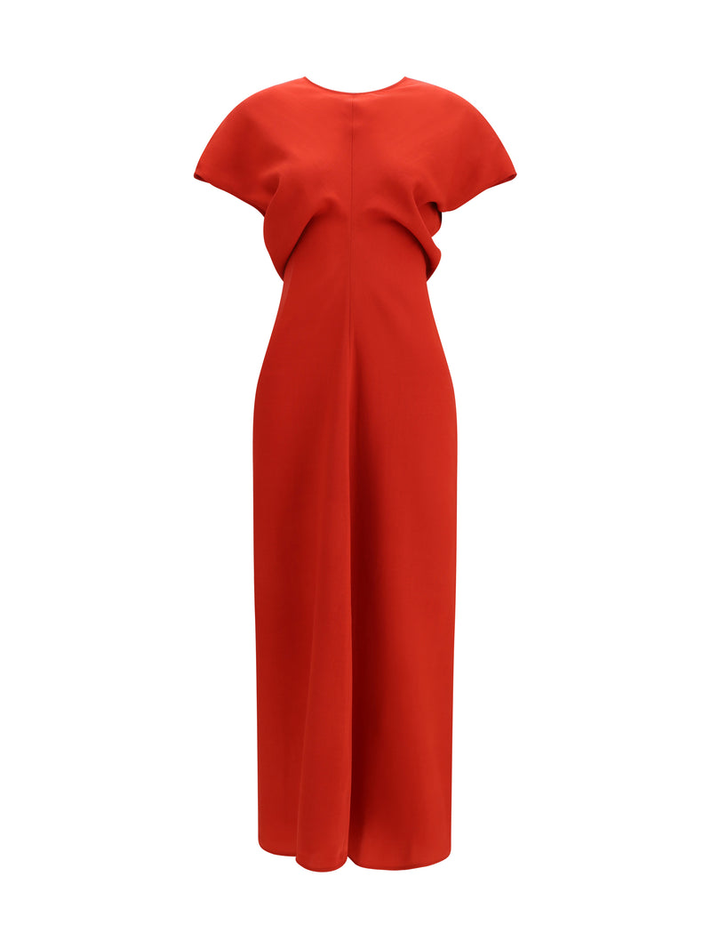 Toteme Vestido de lana Toteme Slouch Waist color Poppy - World Class Fashion
