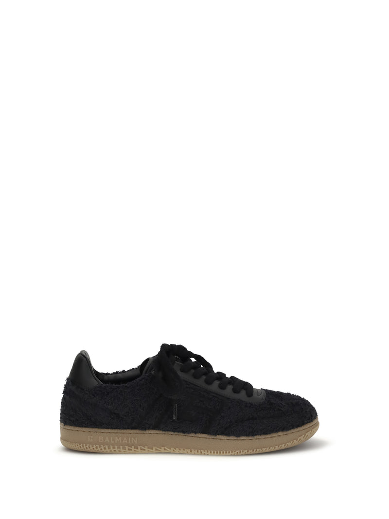 Balmain Balmain Swan Sneakers Noir Men - World Class Fashion
