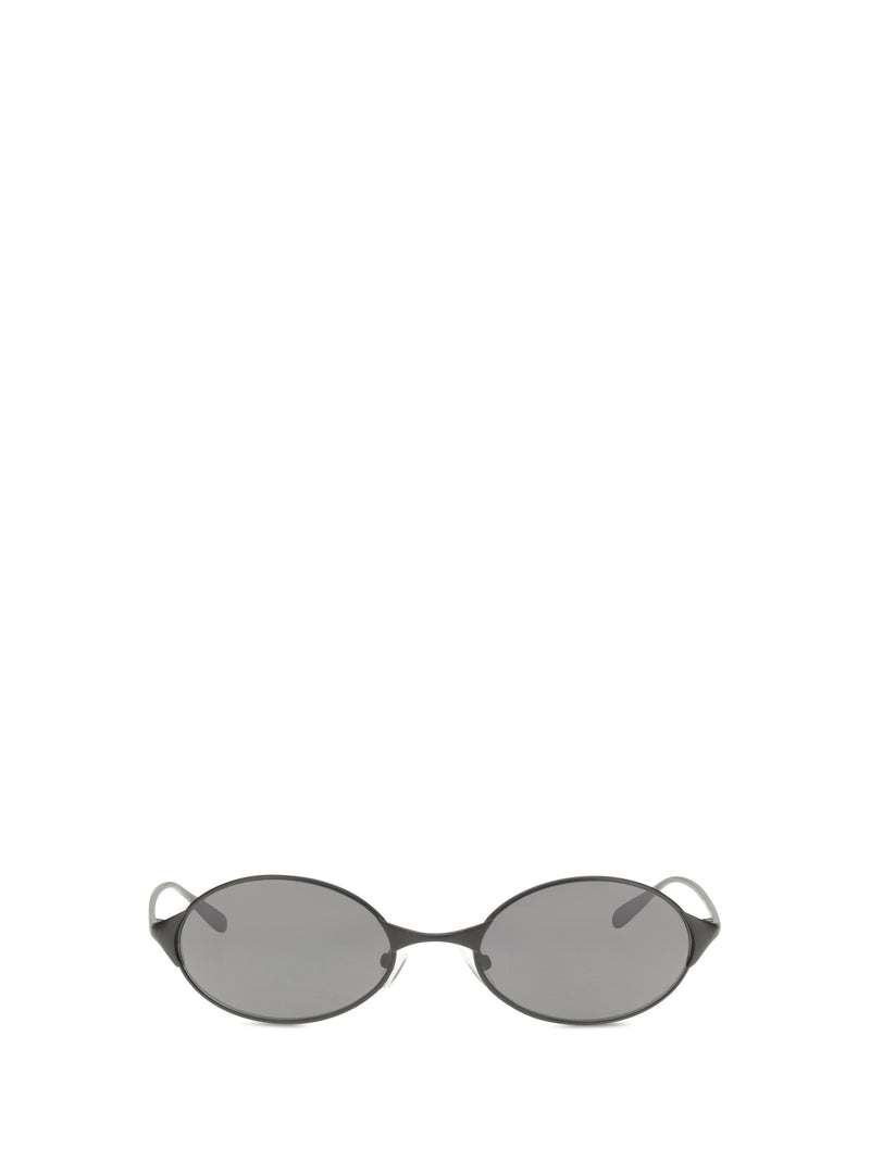 Alexander McQueen Alexander McQueen Neo Oval Sunglasses Gold Brown Women - World Class Fashion