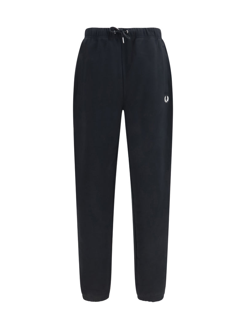 Fred Perry Fred Perry Loopback Sweatpants Black Men - World Class Fashion