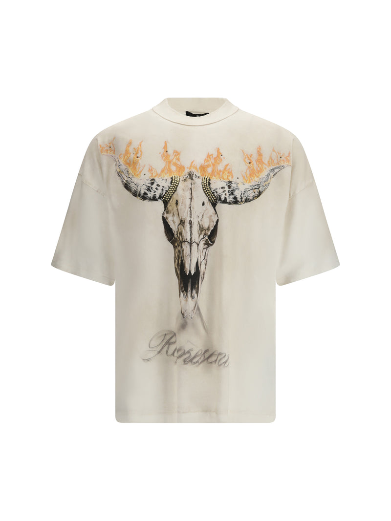 Represent Represent British Cowboys T-shirt Washed Ecru - World Class Fashion