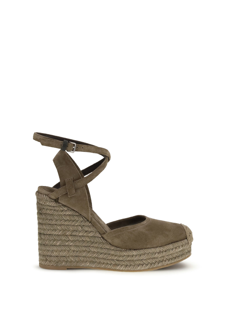 Brunello Cucinelli Brunello Cucinelli Precious Loop Espadrilles Summer Torba - World Class Fashion
