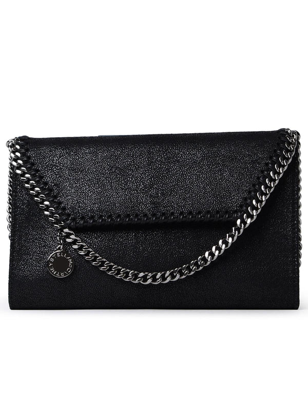 Stella Mccartney Black Polyester Small Falabella Bag