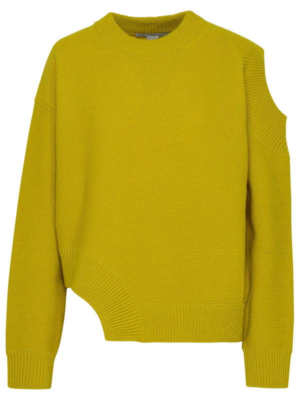 Stella Mccartney Lime Green Cashmere Sweater