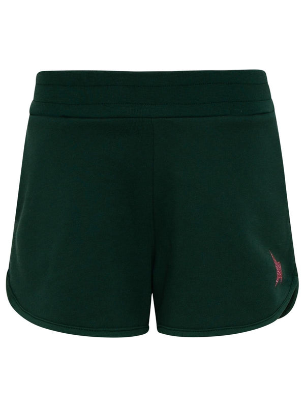 Golden Goose Green Cotton Blend Shorts