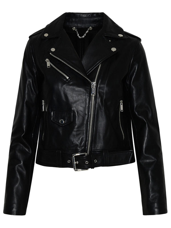 Michael Michael Kors Black Leather Jacket