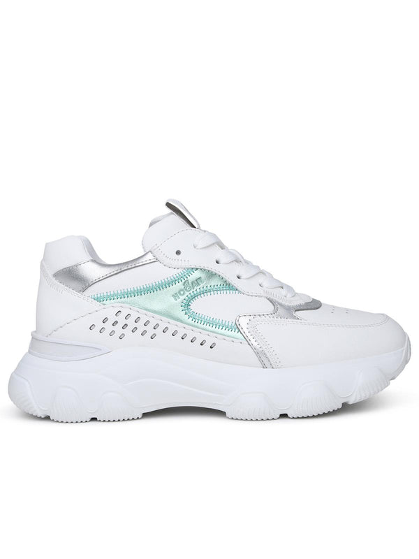 Hogan Hyperactive White Leather Sneakers