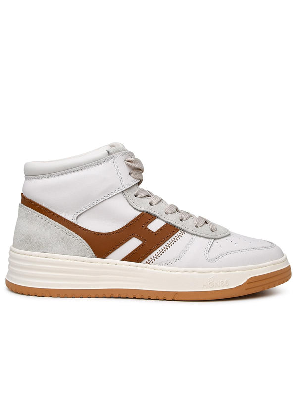 Hogan H630 White Leather Sneakers