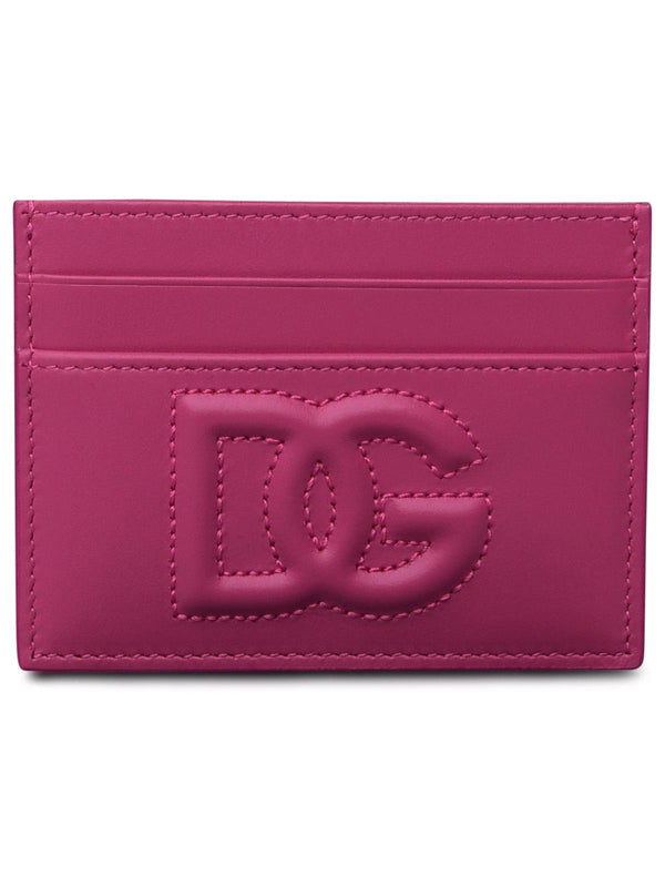 Dolce & Gabbana Gliteria Leather Card Holder