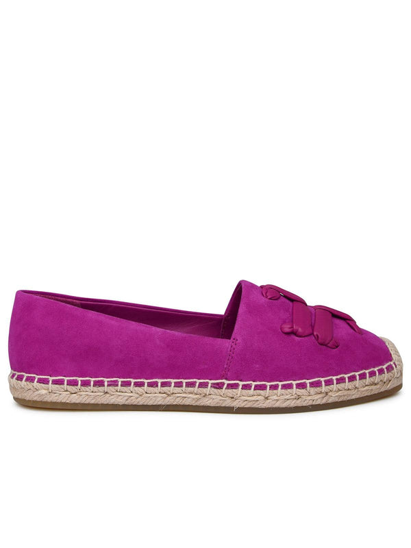 Tory Burch Purple Nappa Aline Espadrilles