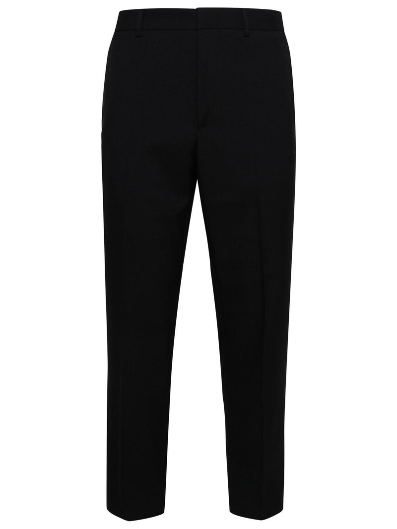 Jil Sander Jil Sander Black Polyester Pants - World Class Fashion
