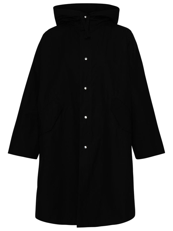 Jil Sander Navy Cotton Coat