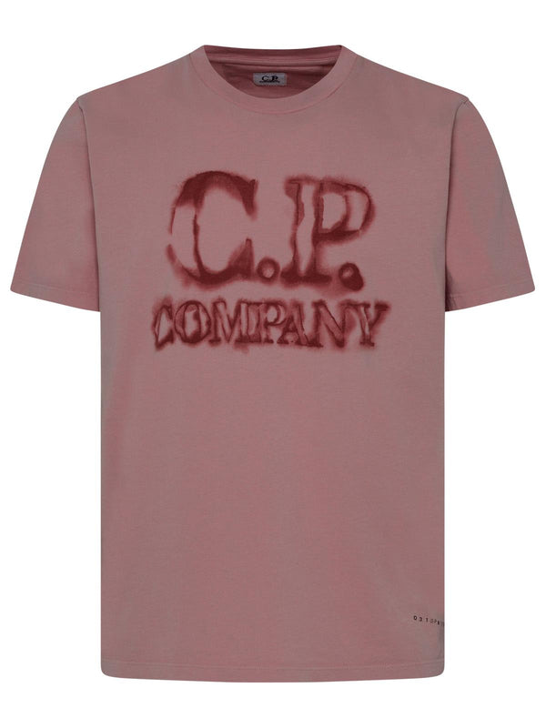 C.p. Company Old Rose Cotton T-shirt