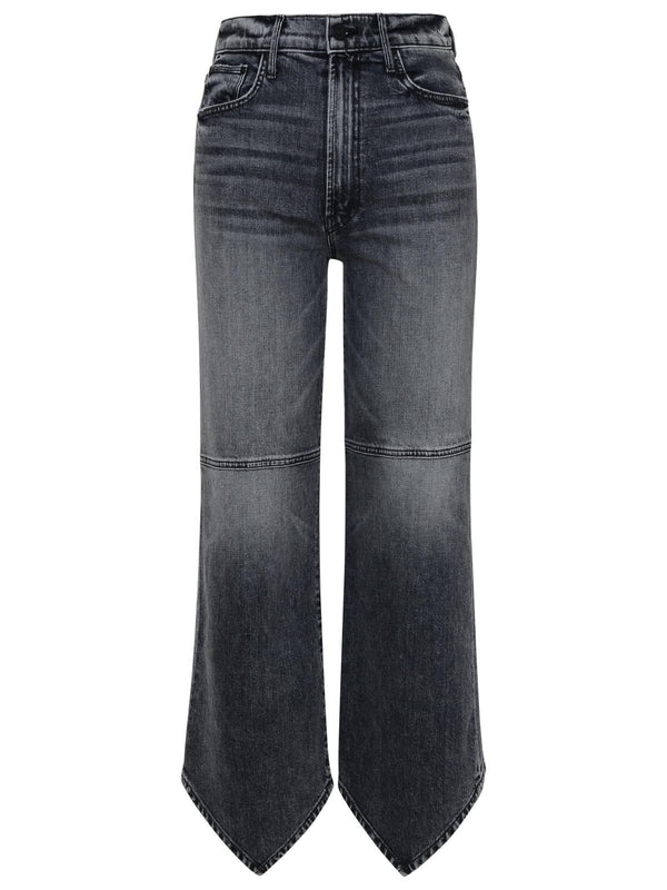 Mother The Dagger Grey Cotton Jeans