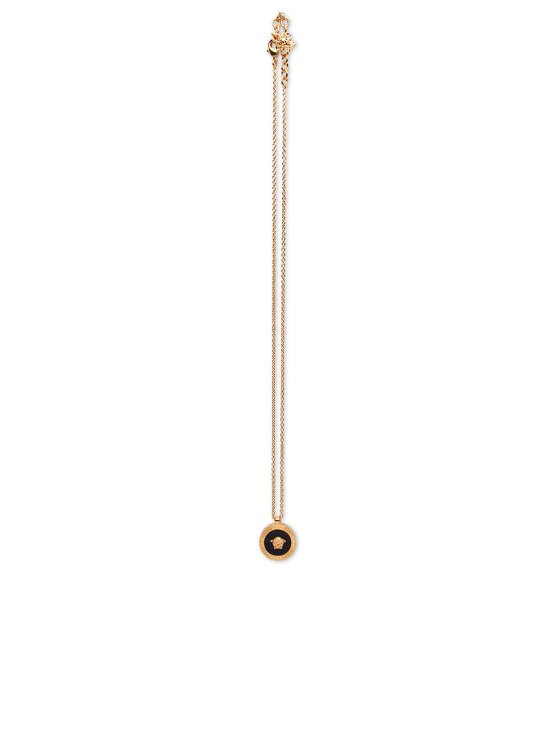 Versace Versace Medusa Gold Brass Necklace Men - World Class Fashion