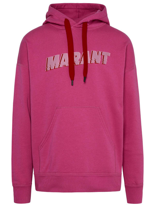 Isabel Marant Rose Cotton Blend Miley Sweatshirt