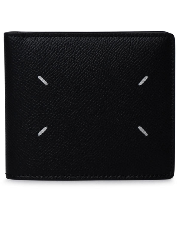 Maison Margiela Black Leather Wallet