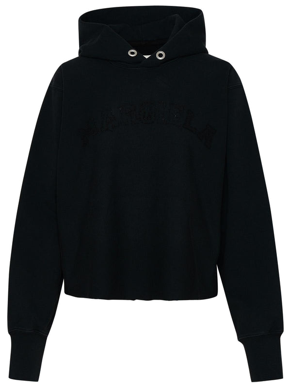 Maison Margiela Black Cotton Sweatshirt