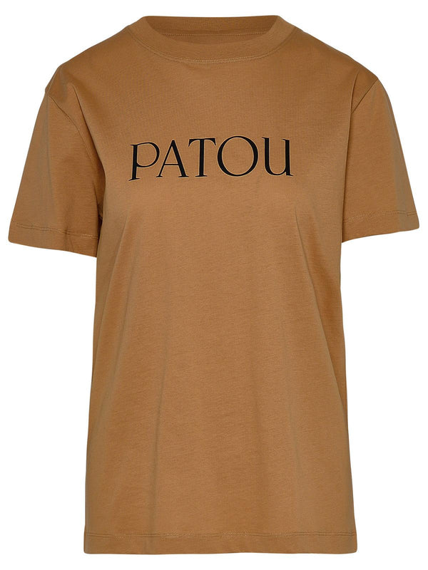 Patou Essential Beige Cotton T-shirt